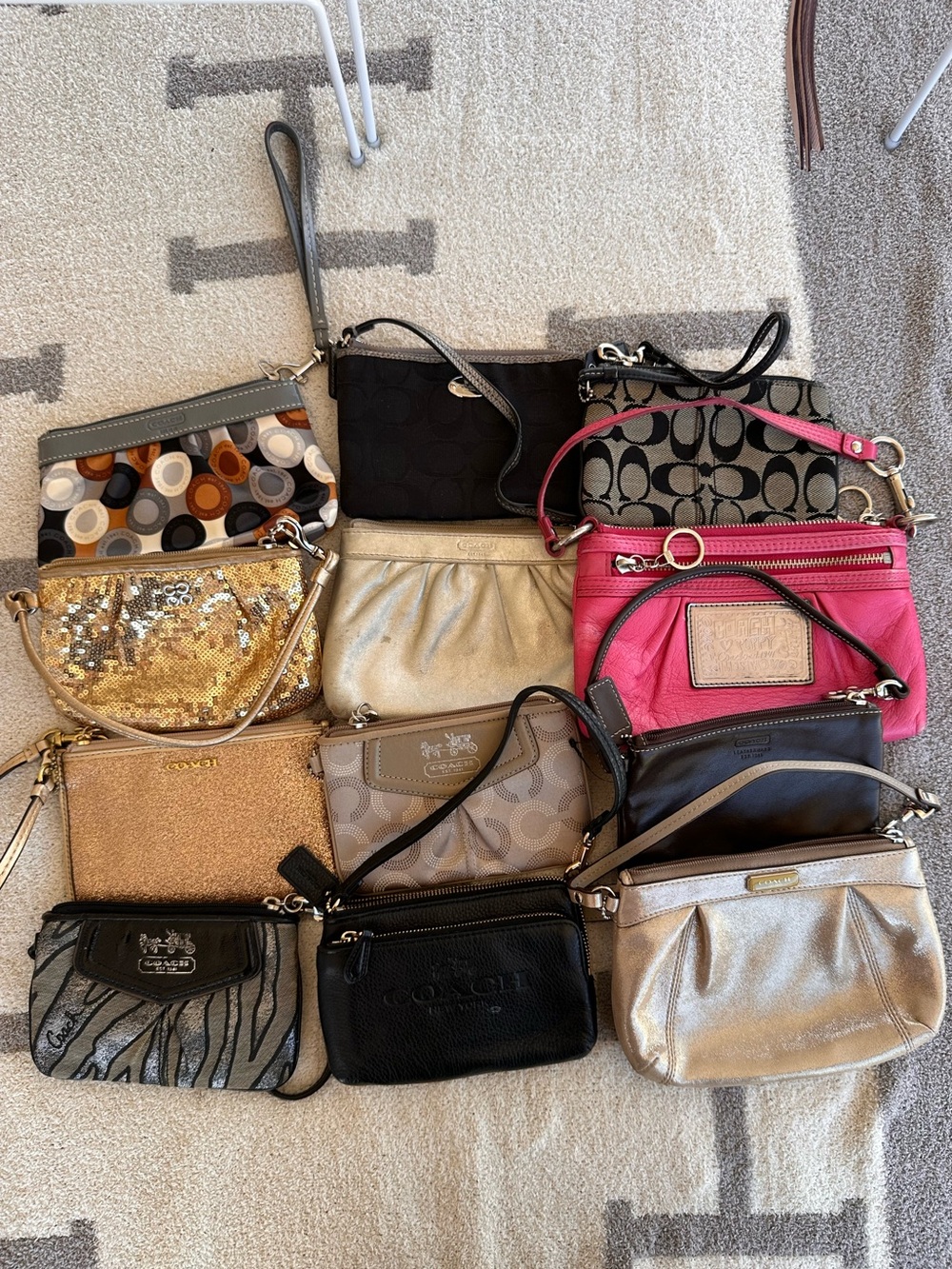 Coach wristlet bundle!!